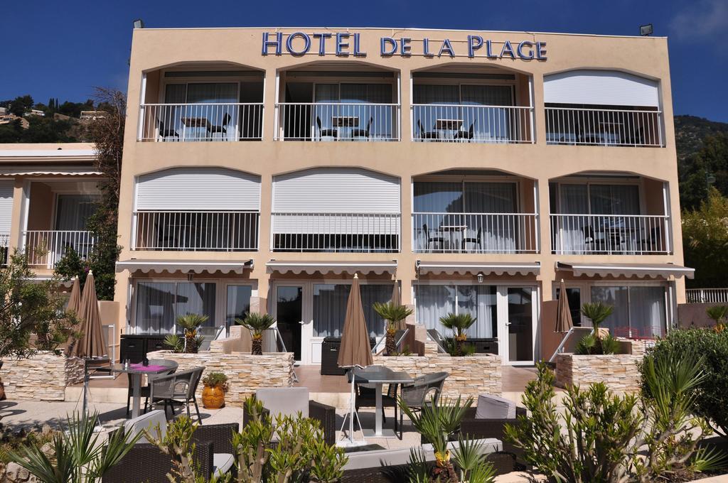 Hotel De La Plage Le Lavandou Eksteriør bilde