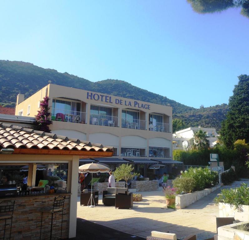 Hotel De La Plage Le Lavandou Eksteriør bilde